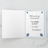 Mein Trauzeuge Einladung Hochzeit (Innenseite)