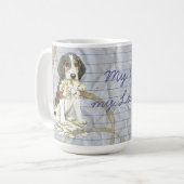 Mein Treeing Walker Coonhound Ate My Lessingplan Kaffeetasse (Vorderseite Links)