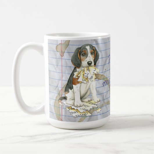 Mein Treeing Walker Coonhound Ate My Lessingplan Kaffeetasse (Links)