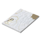 Mein Treeing Walker Coonhound Ate My Lessingplan Notizblock (Rotiert)