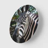 Mein trepper Freund Runde Wanduhr (Winkel)