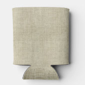 Mein treuer Freund Pet Beileid Custom Burlap Dosenkühler (Rückseite)