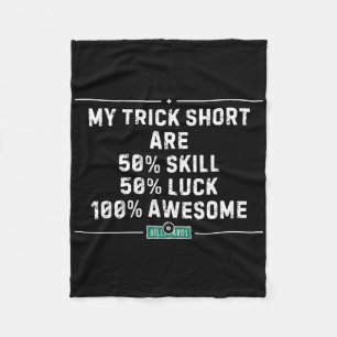 Mein Trick Shock Billard Vintag Pool Player Funny Fleecedecke