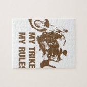 mein trike meine Regeln Puzzle (Horizontal)