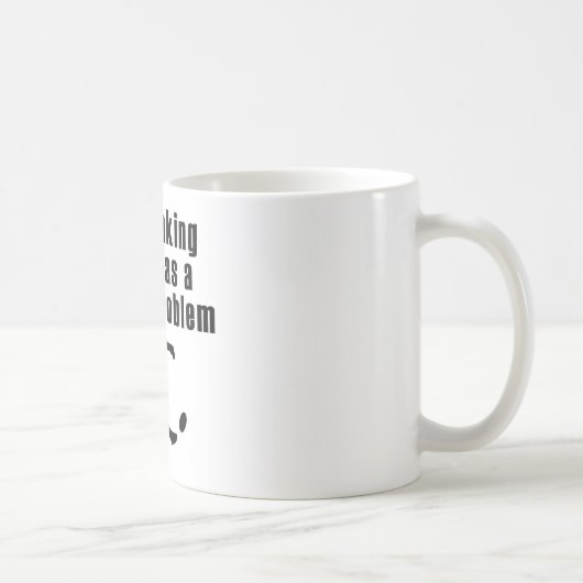 Mein trinkendes Team hat ein Rugby-Problem Kaffeetasse (Rechts)
