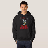 Mein Trinkteam hat ein Bowling-Problem beim Bauchs Hoodie (Vorne ganz)
