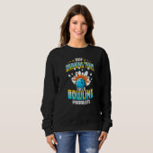 Mein Trinkteam hat ein Bowling-Problem Sweatshirt (Vorne ganz)