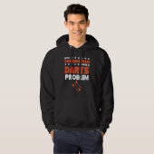 Mein Trinkteam hat ein Darts-Problem Darts Team Hoodie (Vorne ganz)