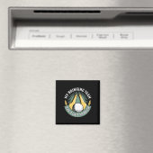 Mein Trinkteam hat ein Golfproblem Lustiger Golf Magnet (In Situ (Geschirrspüler))