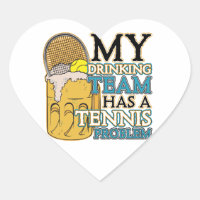 Mein Trinkteam hat ein Tennisproblem
