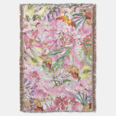 Mein tropischer, farbenfroher Garten mit exotische Decke (Vorderseite Vertikal)