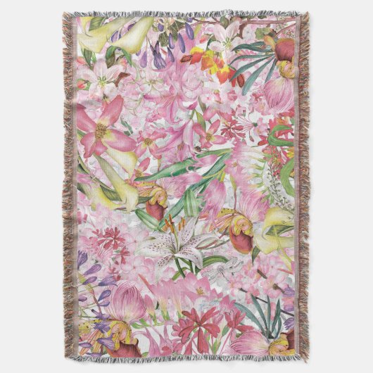 Mein tropischer, farbenfroher Garten mit exotische Decke (Vorderseite Vertikal)