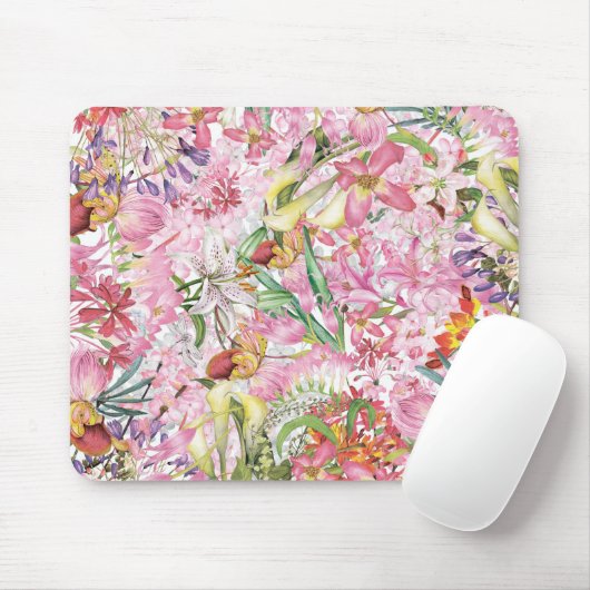 Mein tropischer, farbenfroher Garten mit exotische Mousepad (Mit Mouse)