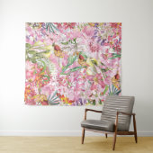 Mein tropischer, farbenfroher Garten mit exotische Wandteppich (Beispiel (Horizontal))