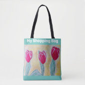 Mein Tulip-Einkaufswagen Tasche (Vorderseite)