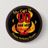 Mein Typ ist 00 und immer noch Smokin heiß | 00. G Button (Vorderseite)