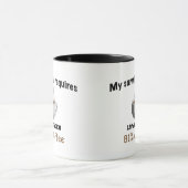 Mein Überleben erfordert Kaffee Tasse (Zentrum)