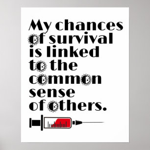Mein Überlebenszitat Poster