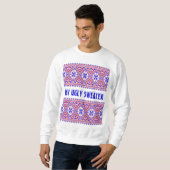 MEIN UGLY SWEATER Personalisiertes Weihnachts-Swea Sweatshirt (Vorne ganz)