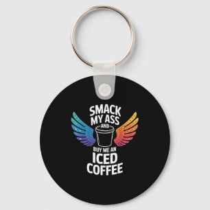 Mein Und Knall Kaufen Eiskaffee Schlüsselanhänger