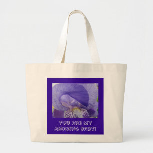 Mein unglaubliches Baby! Violette Tragetasche Iris