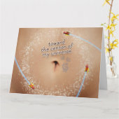 Mein Universum Karte (Gelbe Blume)