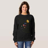 Mein Universum Pool Billard Sweatshirt (Vorne ganz)