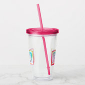 "Mein unordentliches Brötchen schaukelnd " Acryltrinkbecher (Links)