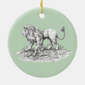 Mein unsichtbarer Begleiter Keramik Ornament (Hinten)