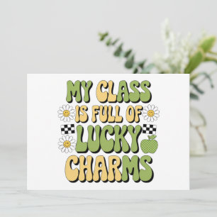 Mein Unterricht Ist Voller Lucky Charms Patricks L Einladung
