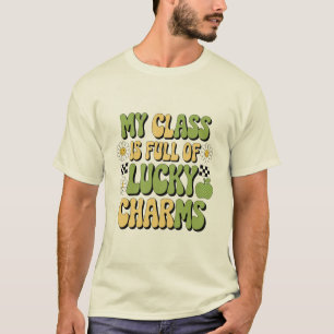 Mein Unterricht Ist Voller Lucky Charms Patricks L T-Shirt