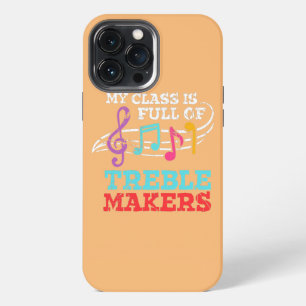Mein Unterricht ist voller Unruhestifter Musiklehr iPhone 13 Pro Max Hülle