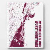 Mein Urlaub ist dein schlimmster Albtraum. Fotoplatte (Vorderseite)