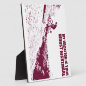 Mein Urlaub ist dein schlimmster Albtraum. Fotoplatte (Seite)