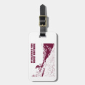 Mein Urlaub ist dein schlimmster Albtraum. Gepäckanhänger (Vorderseite vertikal)