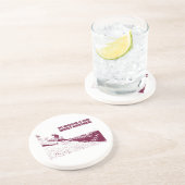 Mein Urlaub ist dein schlimmster Albtraum. Getränkeuntersetzer (Seite)