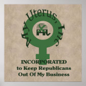 Mein Uterus, Inc. Poster (Vorne)