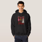 Mein Valentin hat eine Niedliche Bartblase Hoodie (Vorne ganz)