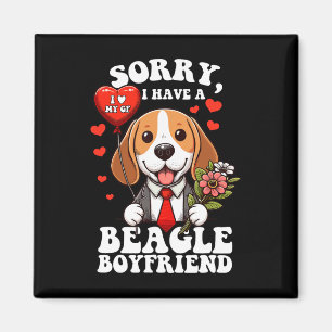 Mein Valentin hat eine Walentine mit einem Walenti Magnet