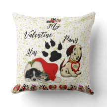 Mein Valentin hat Pfoten bezaubernde Niedliche Hun