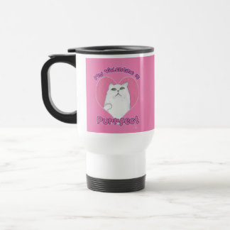 Mein Valentin ist purfaches Niedliches Cat Liebe D Reisebecher