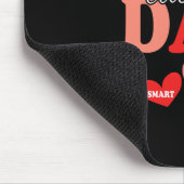 Mein Valentin nennt mich Papa Valentinstag Daddy  Mousepad (Ecke)