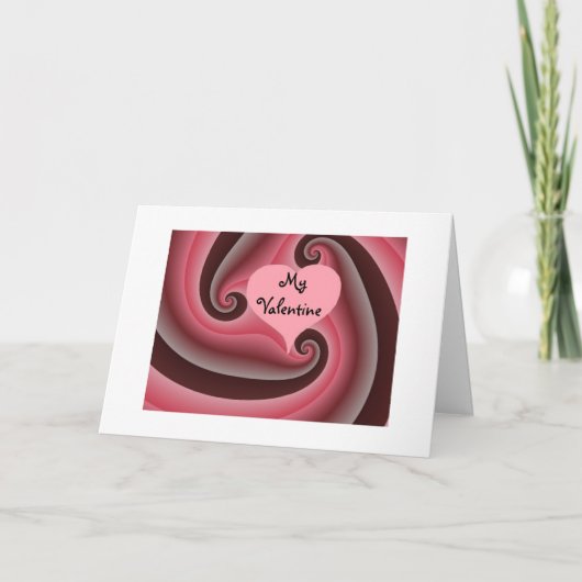 Mein Valentine Feiertagskarte (Vorderseite)