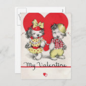 Mein Valentine Feiertagspostkarte (Vorne/Hinten)