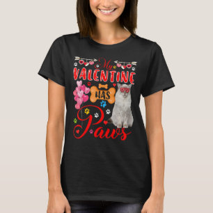 Mein Valentine hat eine Niedliche Ragdoll-Katze-So T-Shirt