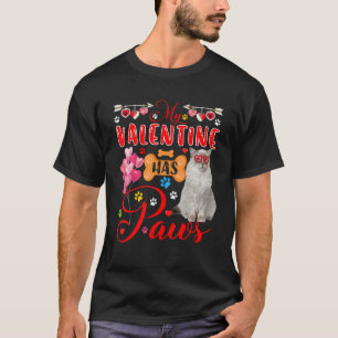 Mein Valentine hat eine Niedliche Ragdoll-Katze-So T-Shirt