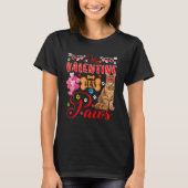 Mein Valentine hat Pfoten Niedlich Maine Coon Cat T-Shirt (Vorderseite)