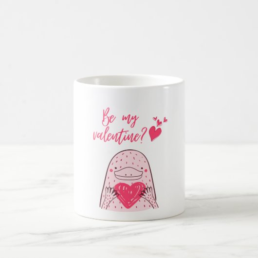 Mein Valentine Kaffeetasse (Mittel)
