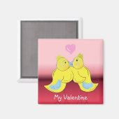 Mein Valentine Magnet (Vorderseite/Rückseite)