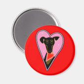 Mein Valentine Magnet (Vorderseite/Rückseite)